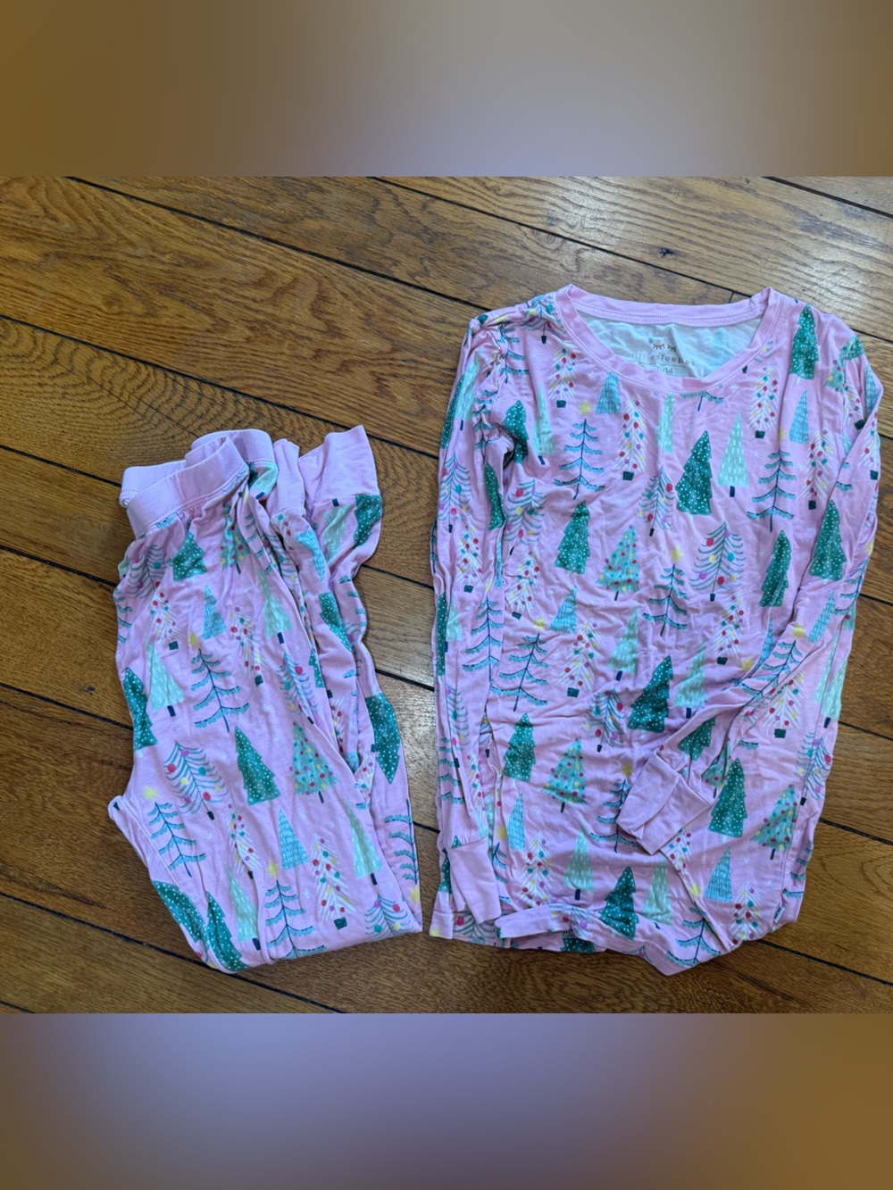 Little Sleepies Twinkling Tree Pajama Set Girls